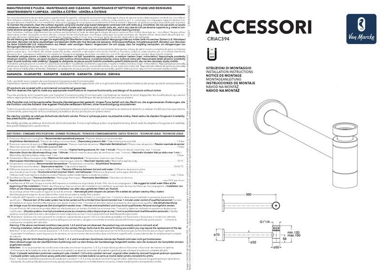 VanMarcke CRIAC394 installation instructions