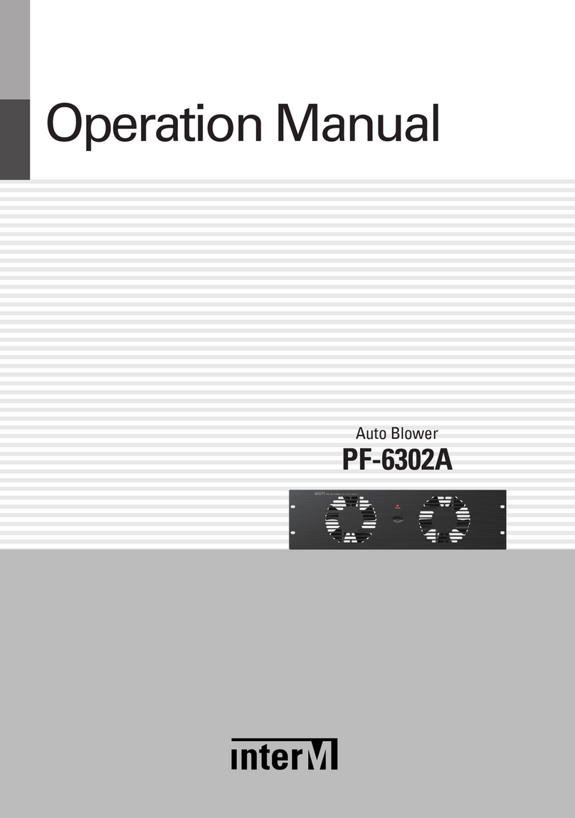 Inter-m PF-6302A Operation manual