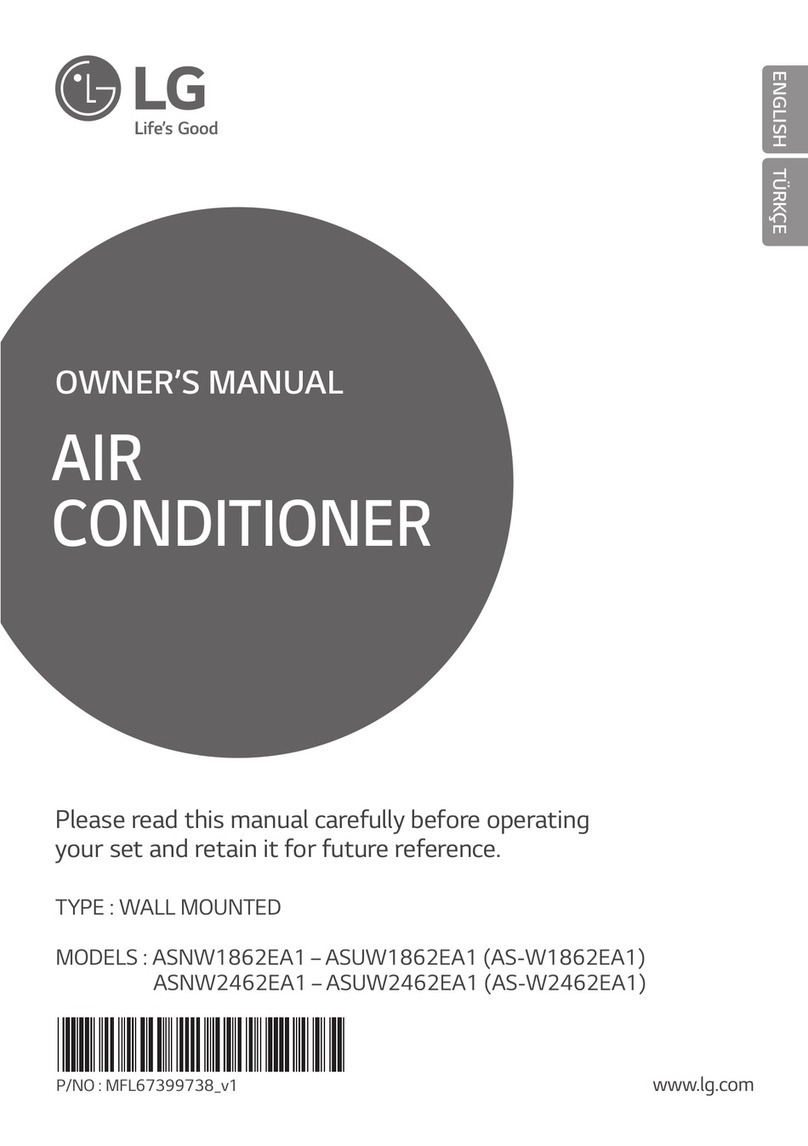 LG ASNW1862EA1 User manual