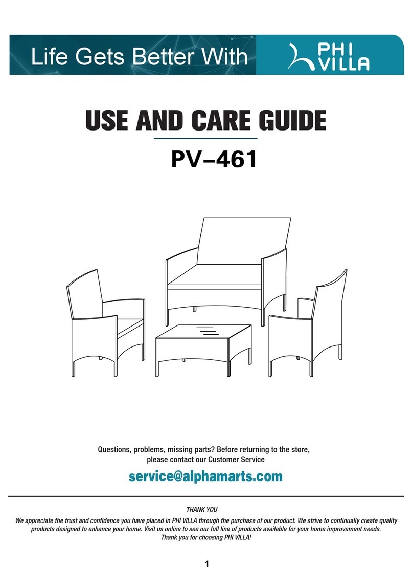 PHI VILLA PV-461 User manual PHI VILLA PV-461 User manual
