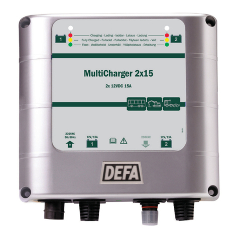 DEFA PowerSystems 1x15 User manual
