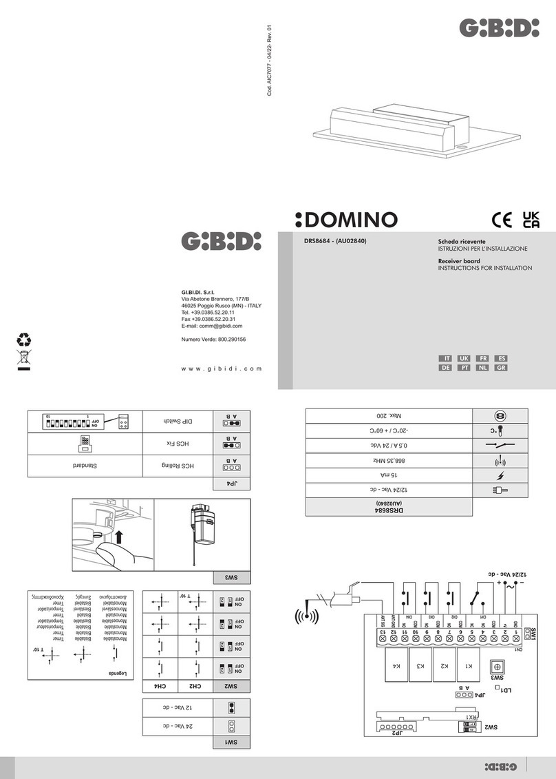 GiBiDi DOMINO Guide