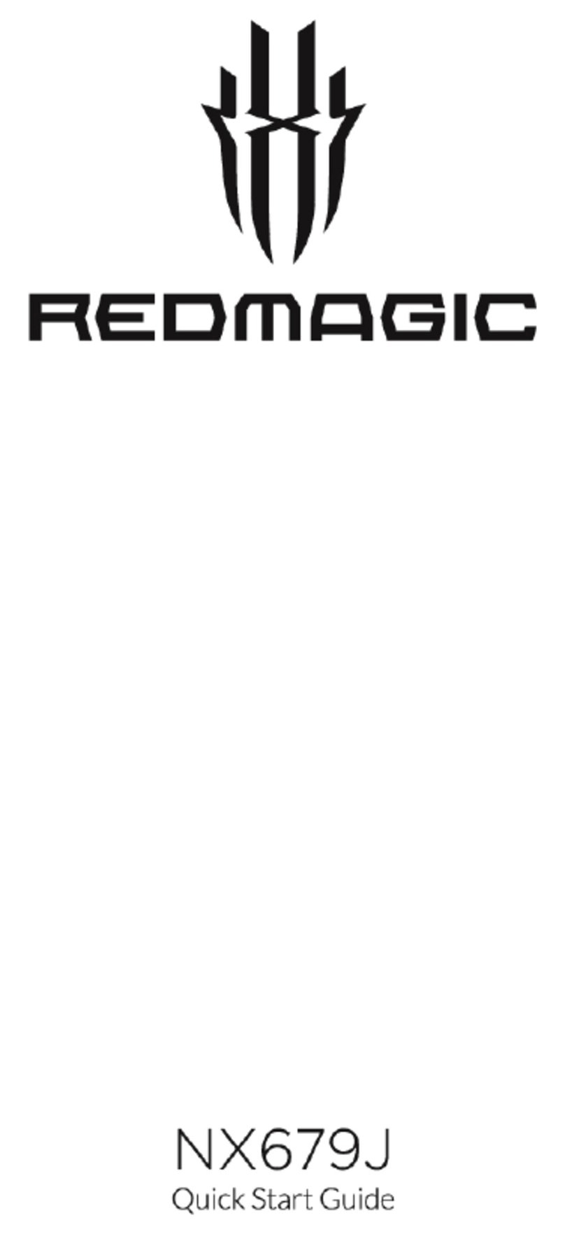 Nubia REDMAGIC NX679J User manual