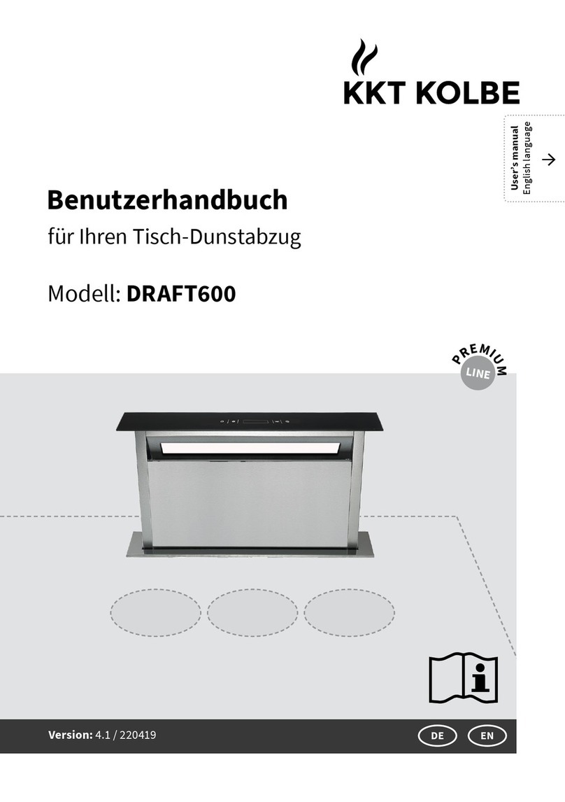 KKT KOLBE DRAFT600 user manual