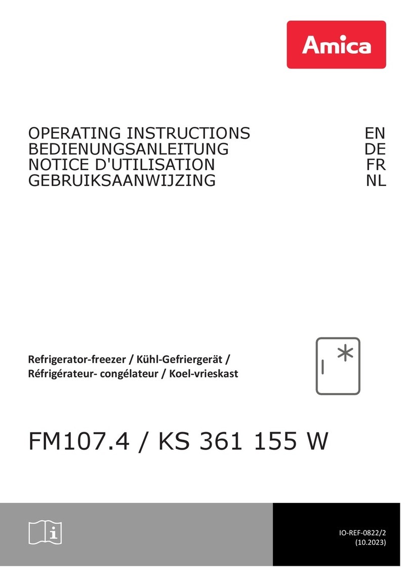 Amica KS 361 155 W User manual Amica KS 361 155 W User manual