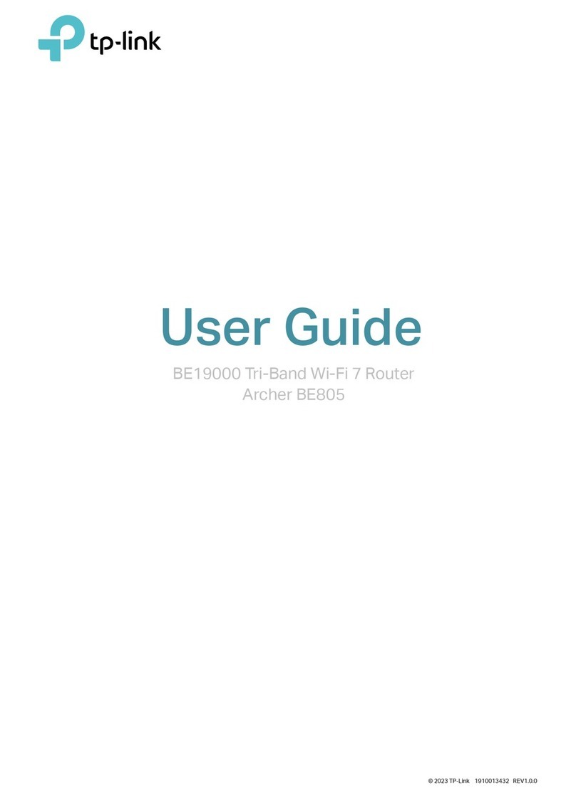 TP-Link Archer BE805 user guide TP-Link Archer BE805 user guide