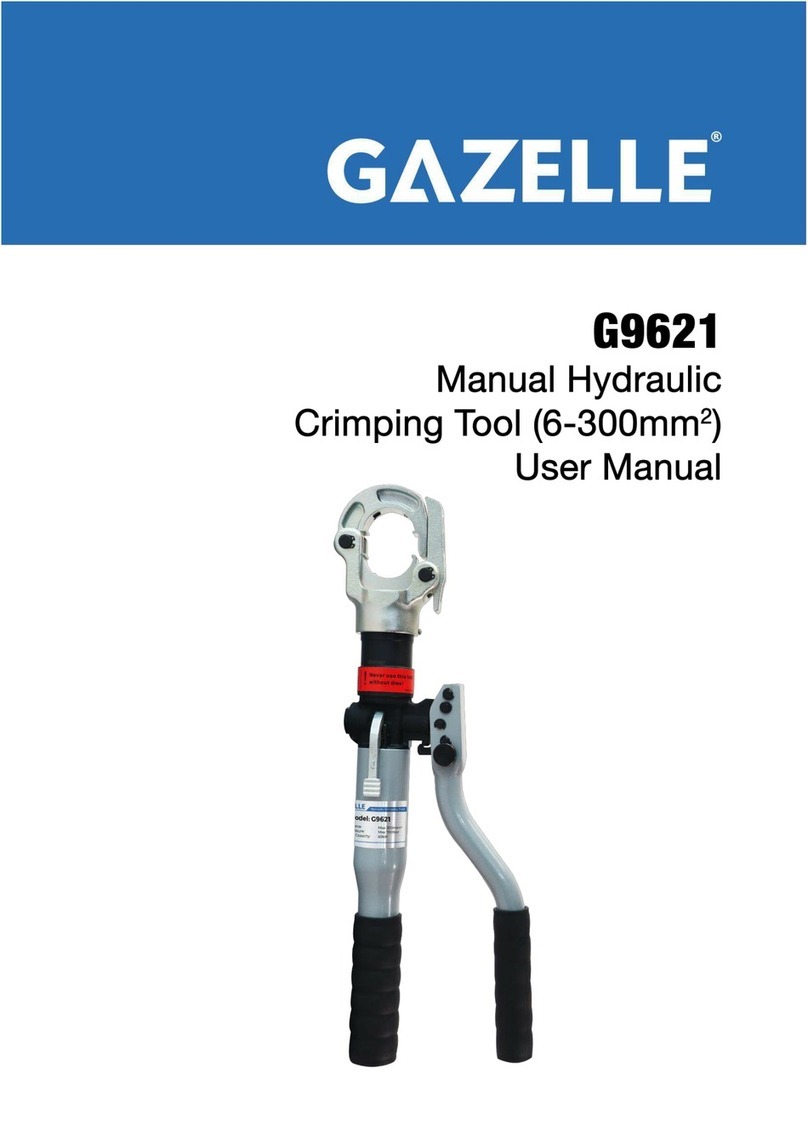Gazelle G9621 User manual