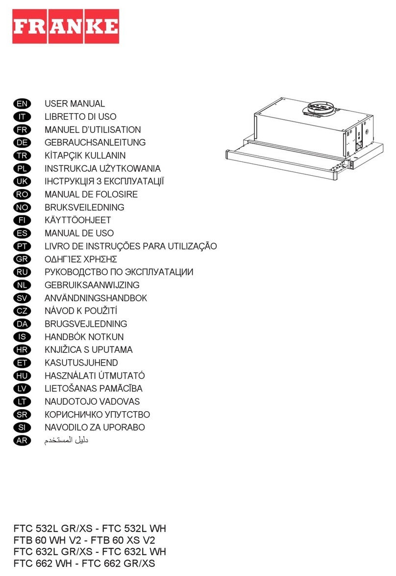 Franke FTC 532L GR/XS user manual