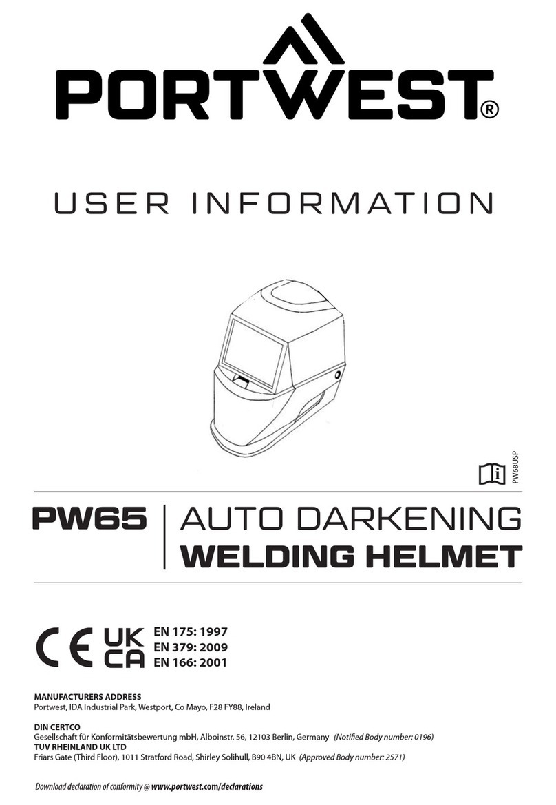 PORTWEST PW65 User information