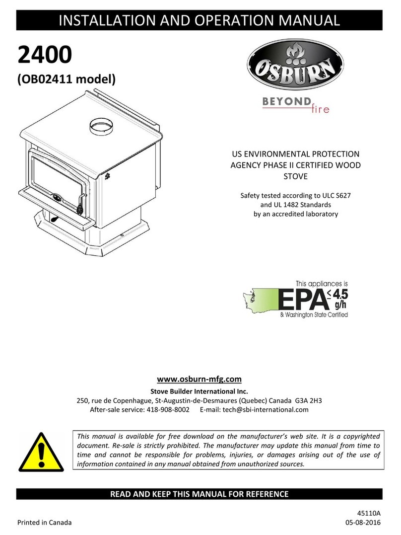 Beyond OSBURN 2400 Installation and operation manual
