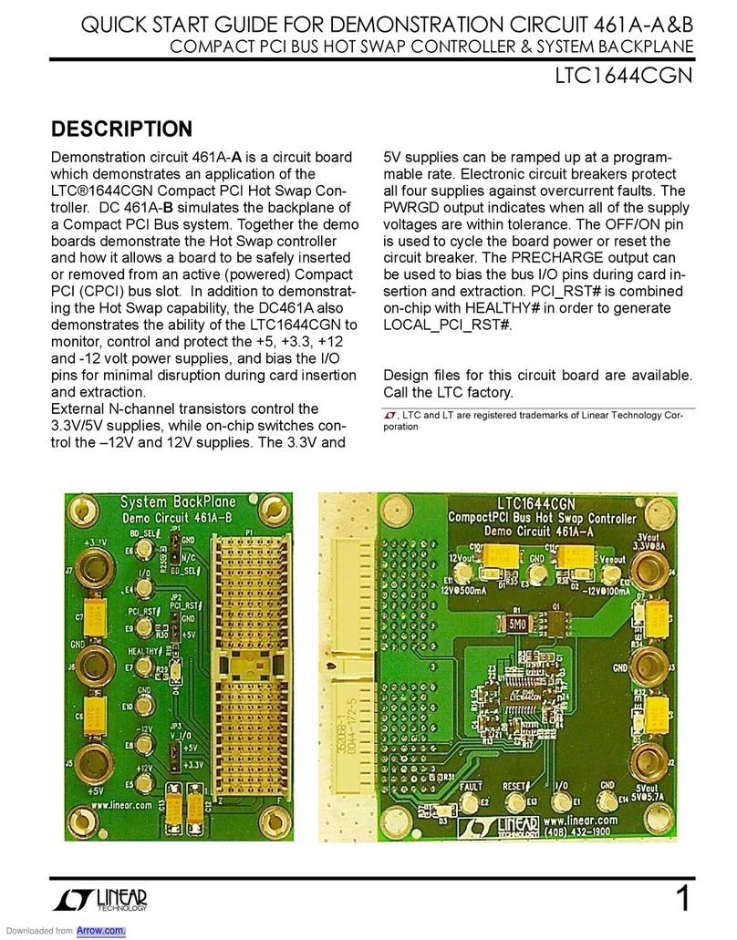 Linear Technology 461A-A User manual