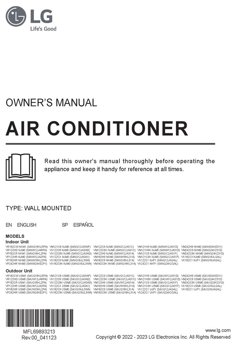 LG VX122C1 NJP1 User manual