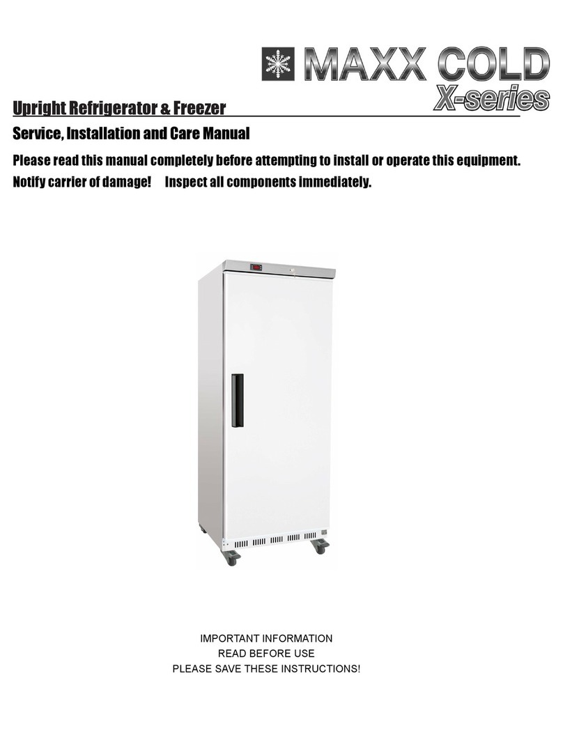 Maxx Cold MXX-23FHC User manual