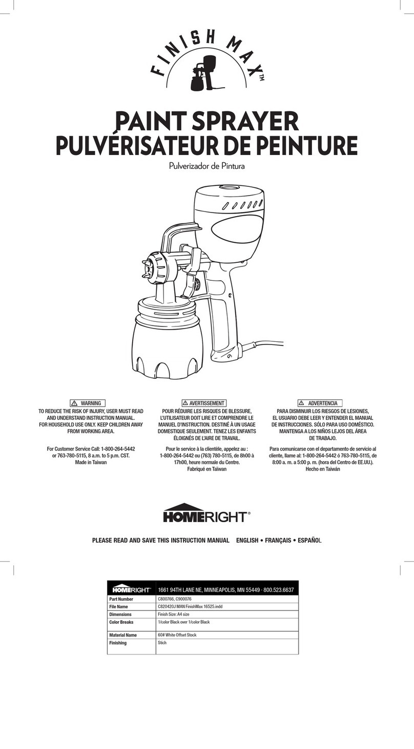 Homeright FINISH MAX C900076 User manual