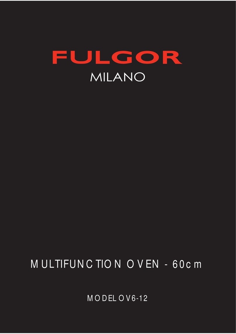 Fulgor Milano OV6-12 User manual