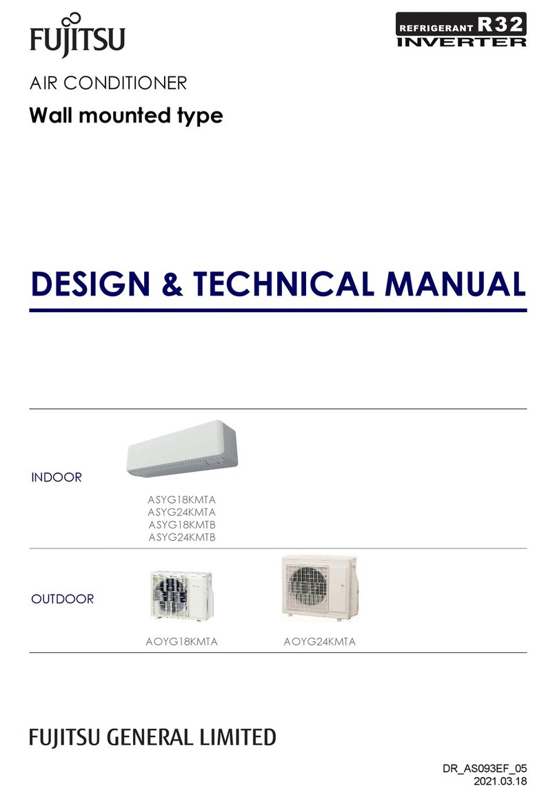 Fujitsu ASYG24KMTA Service manual