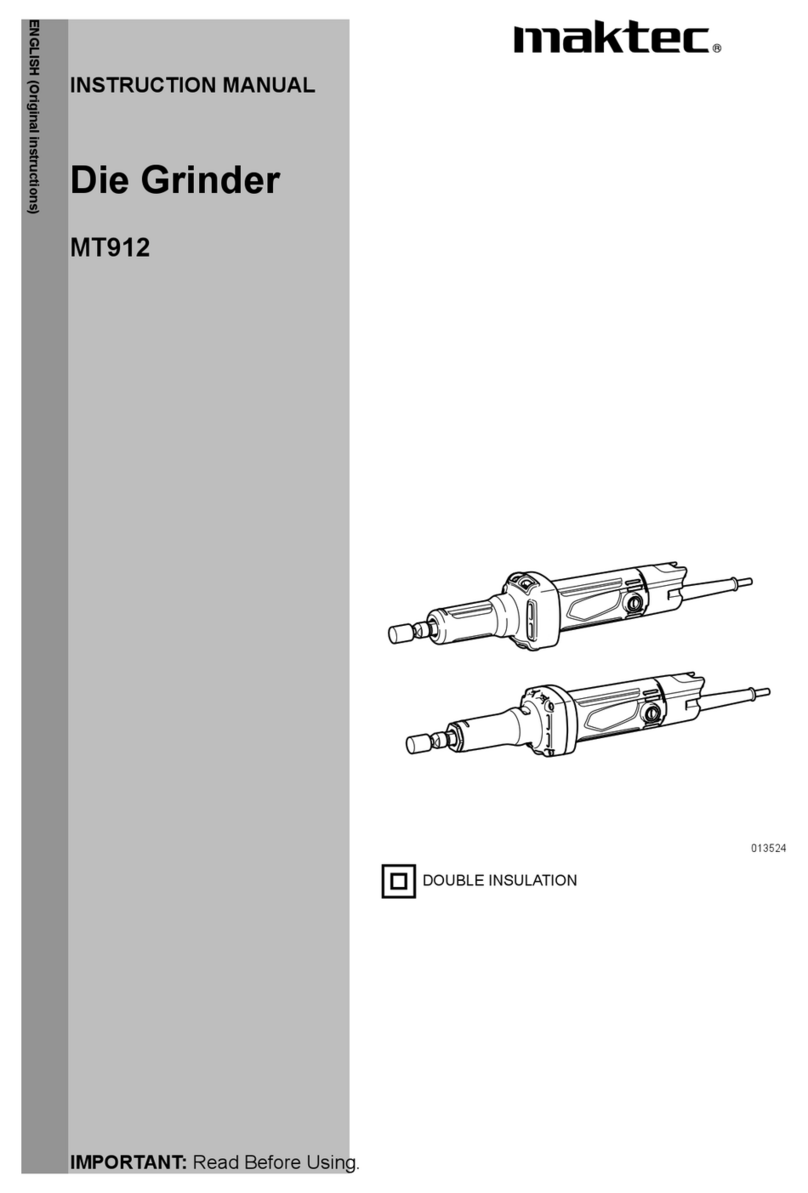 Maktec MT912 User manual