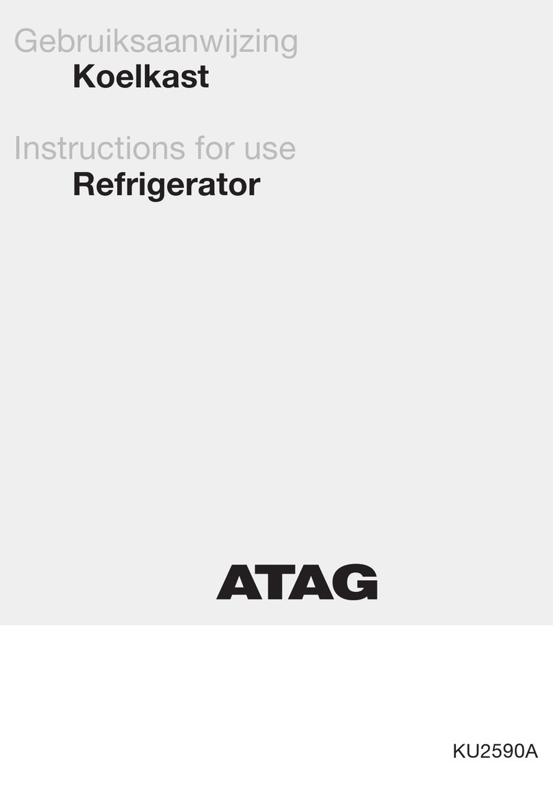 Atag KU2590A User manual Atag KU2590A User manual
