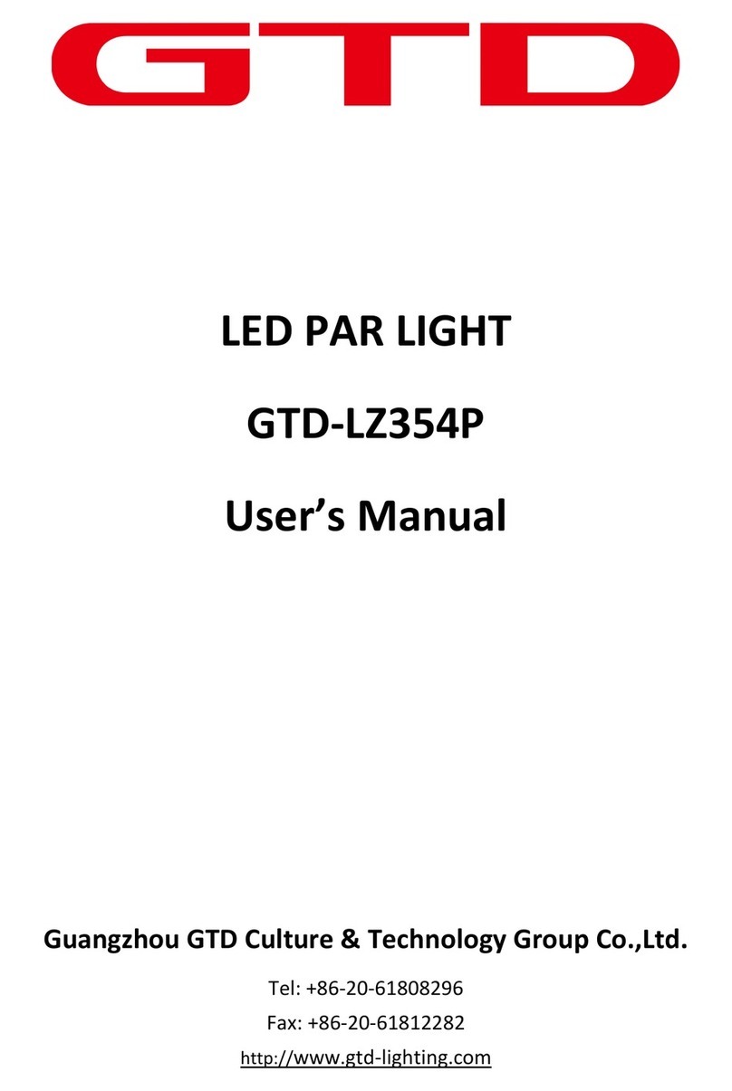 GTD GTD-LZ354P user manual