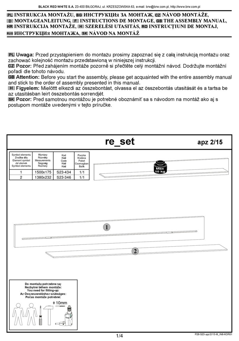 BLACK RED WHITE re set apz 2/15 Assembly manual