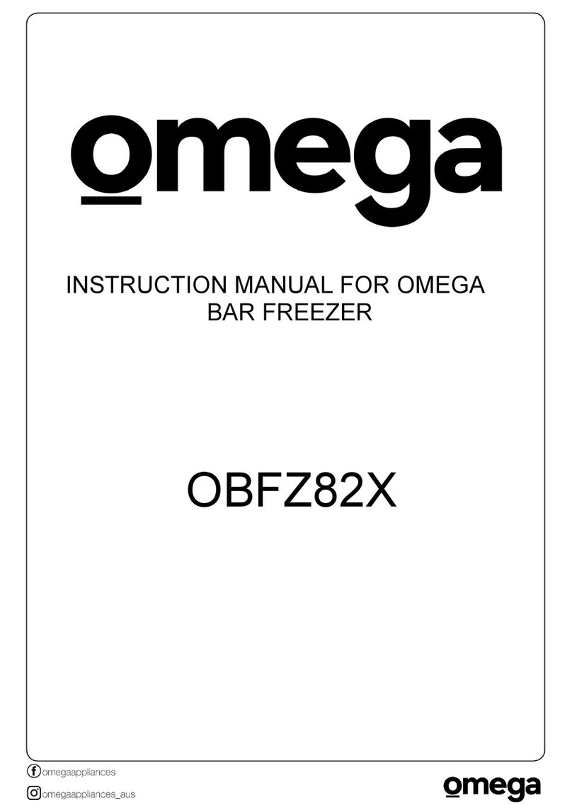 Omega OBFZ82X User manual