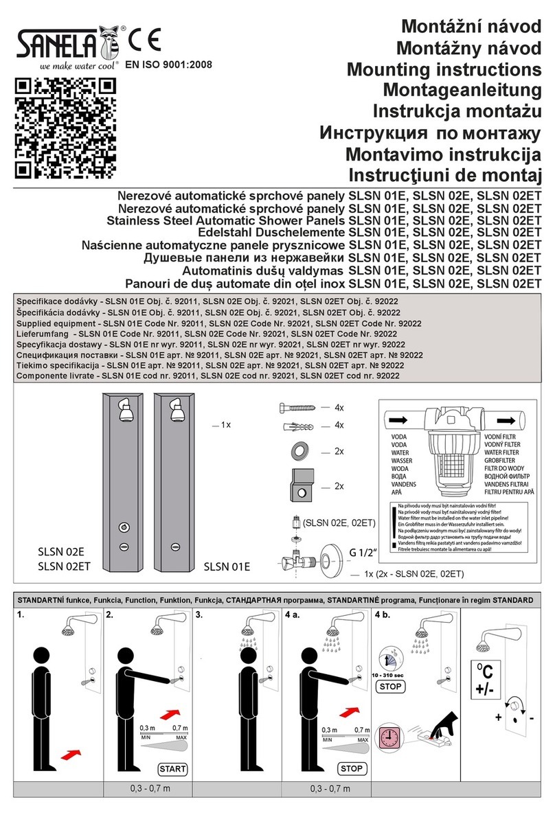 Sanela 92022 Mounting instructions