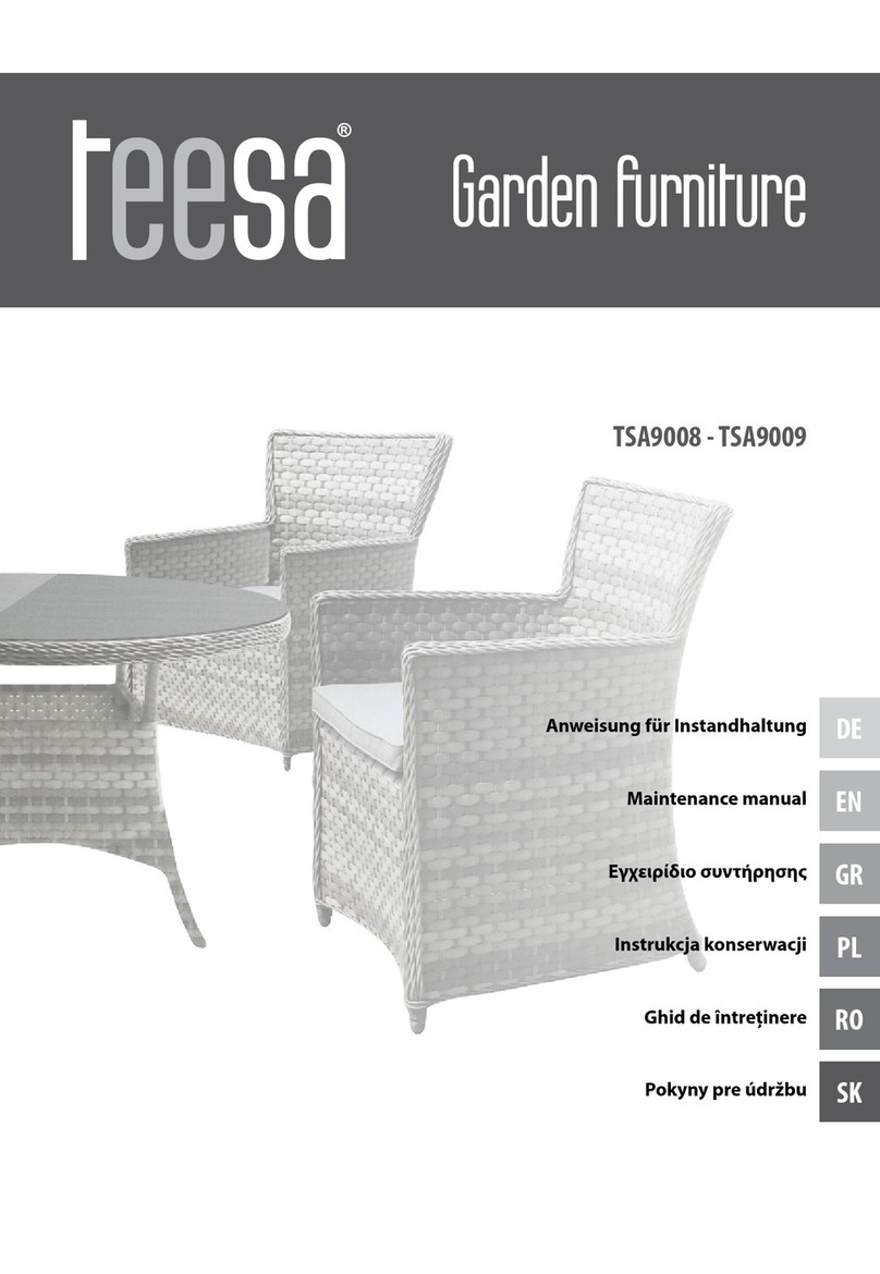 Teesa TSA9008 Maintenance manual