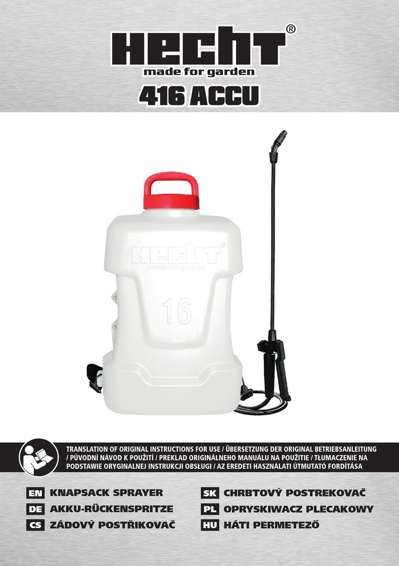 hecht 416 ACCU Instructions for use