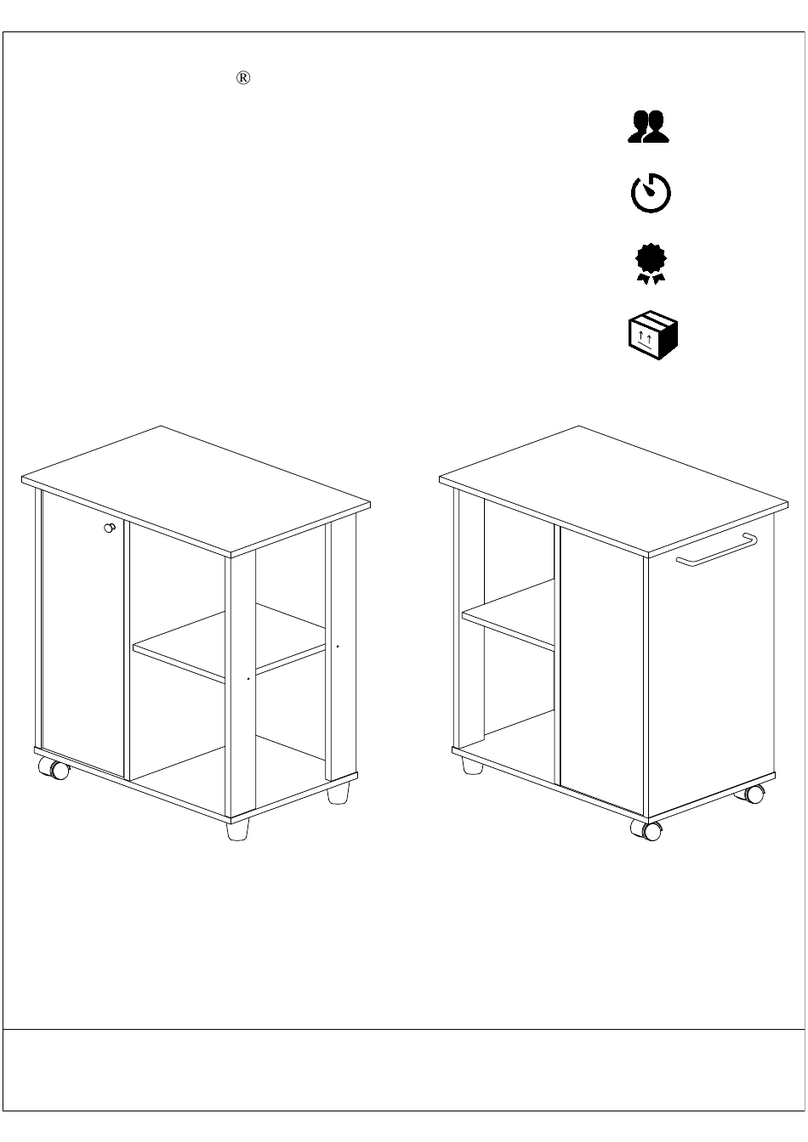 Hodedah HIK 73 Assembly instructions