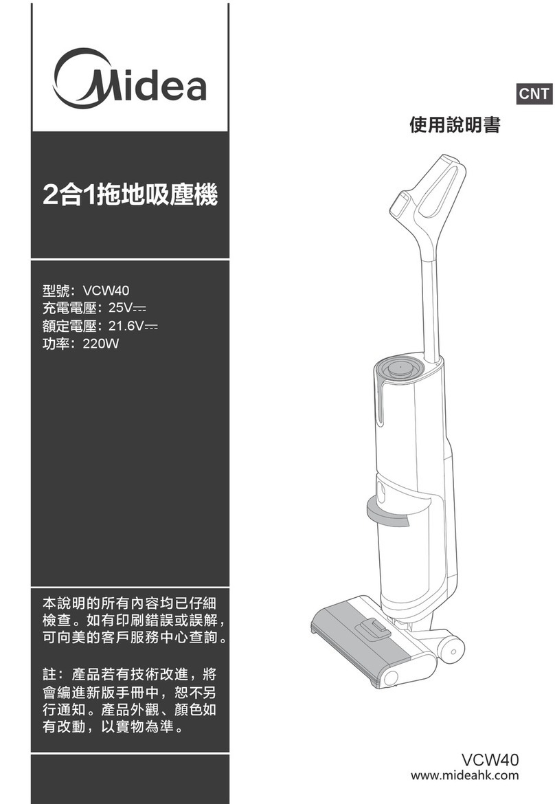 Midea VCW40 User manual