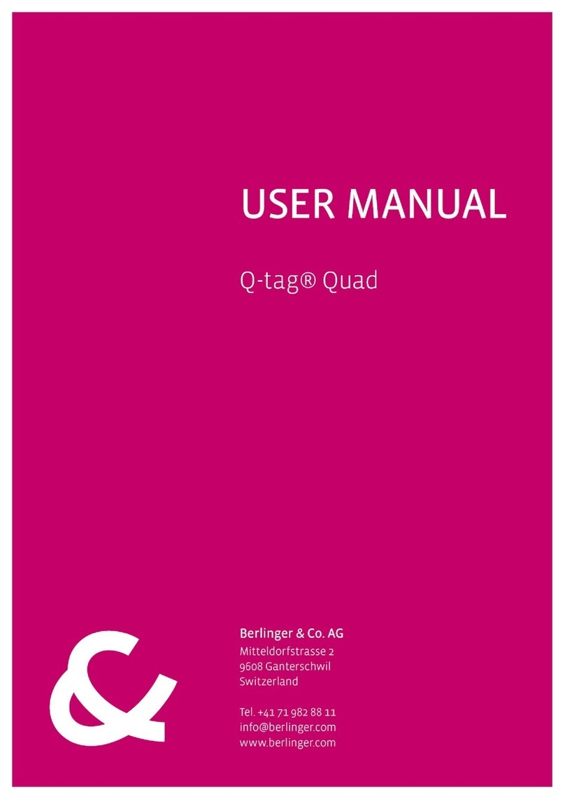 berlinger Q-tag Quad User manual