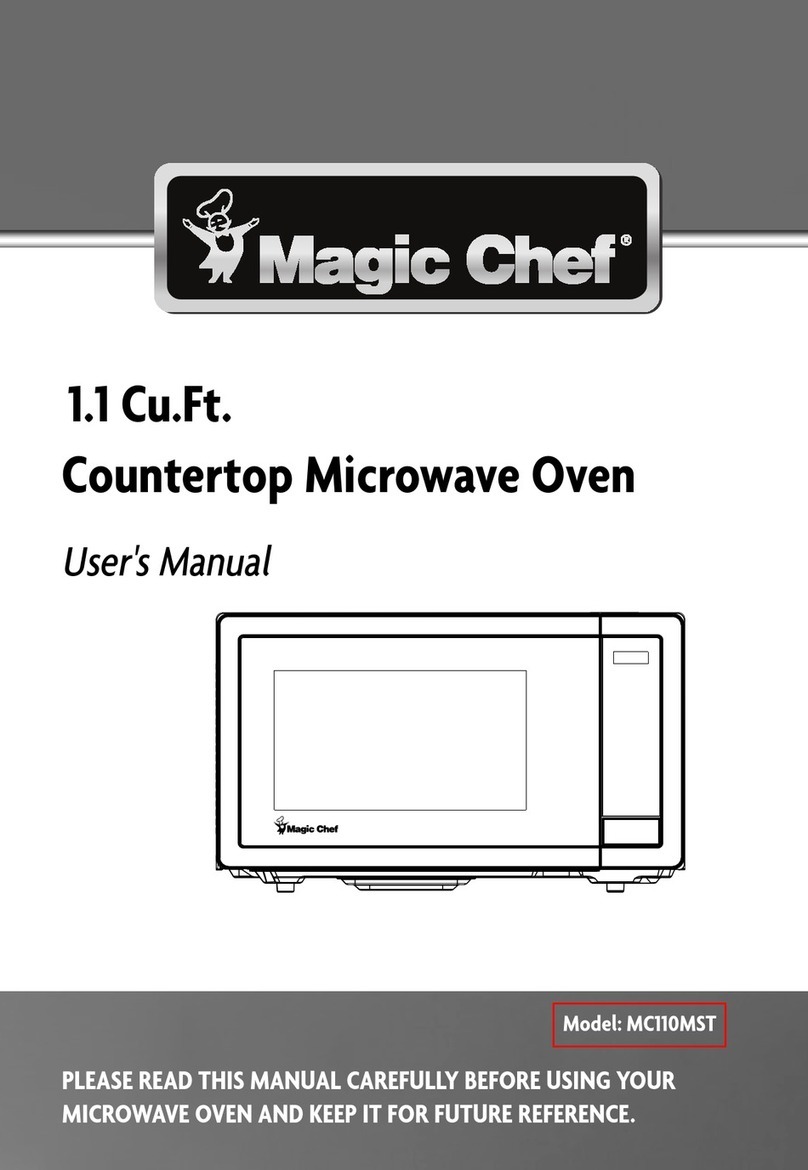 Magic Chef MC110MST user manual