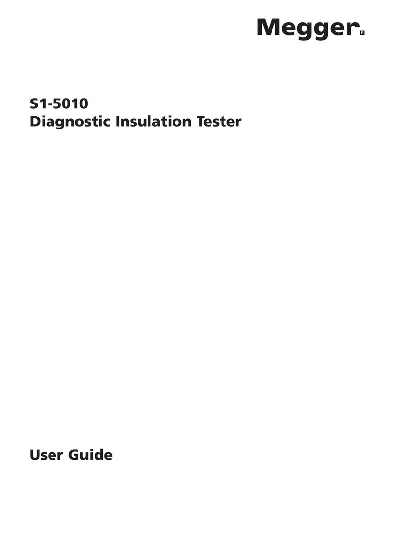 Megger S1-5010 user guide