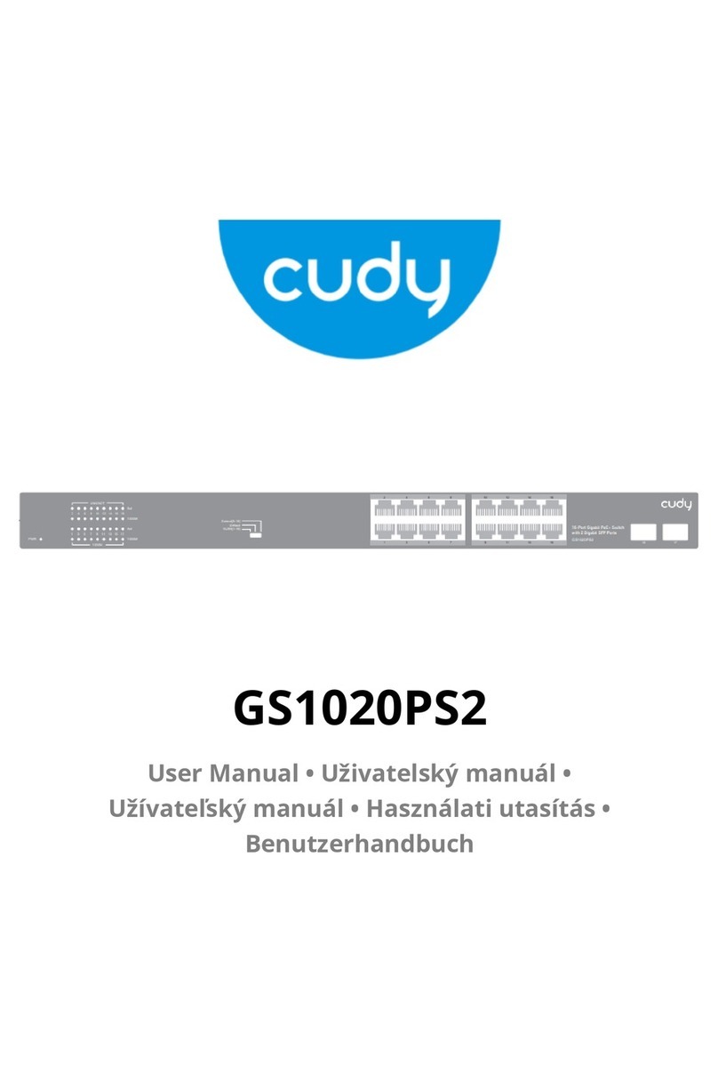 Cudy GS1020PS2 user manual
