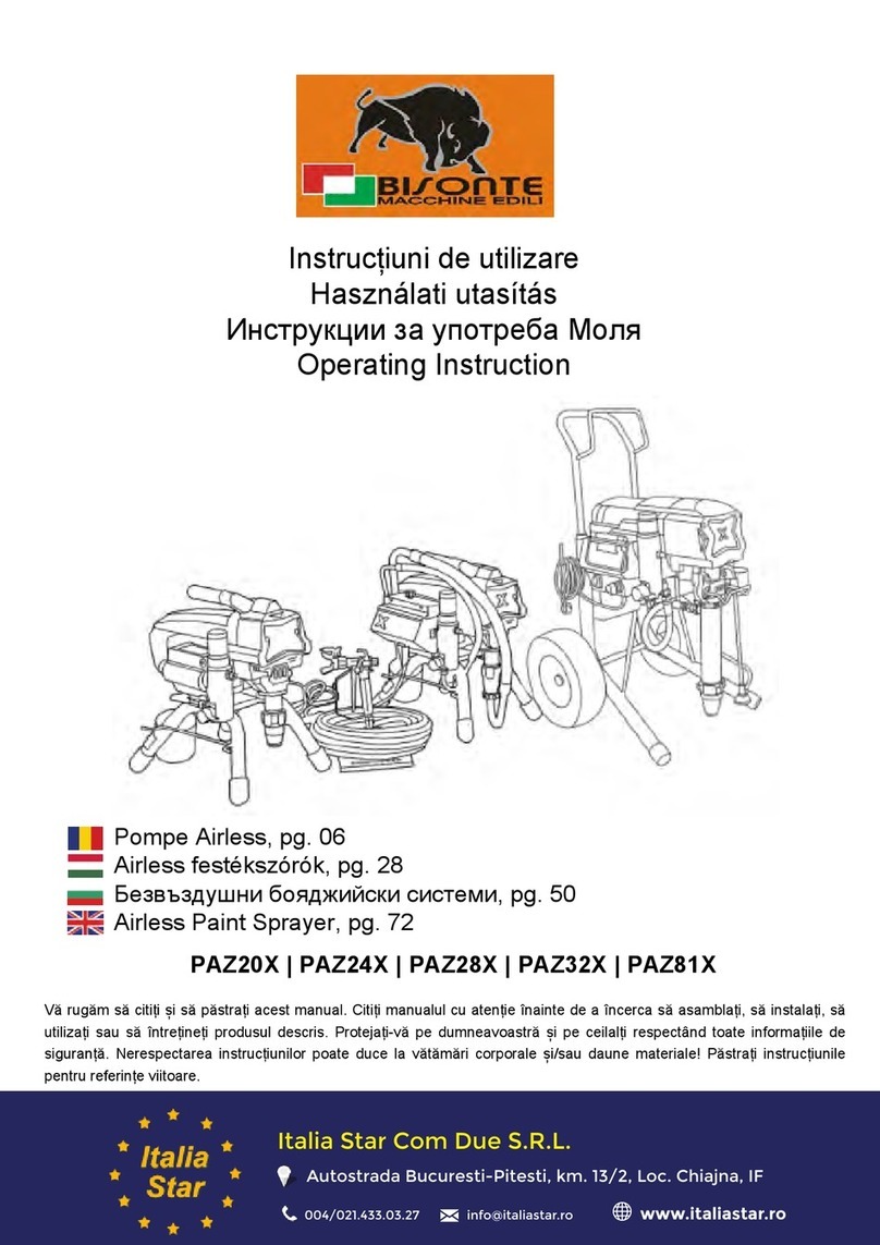 Bisonte PAZ20X Operating	 instruction