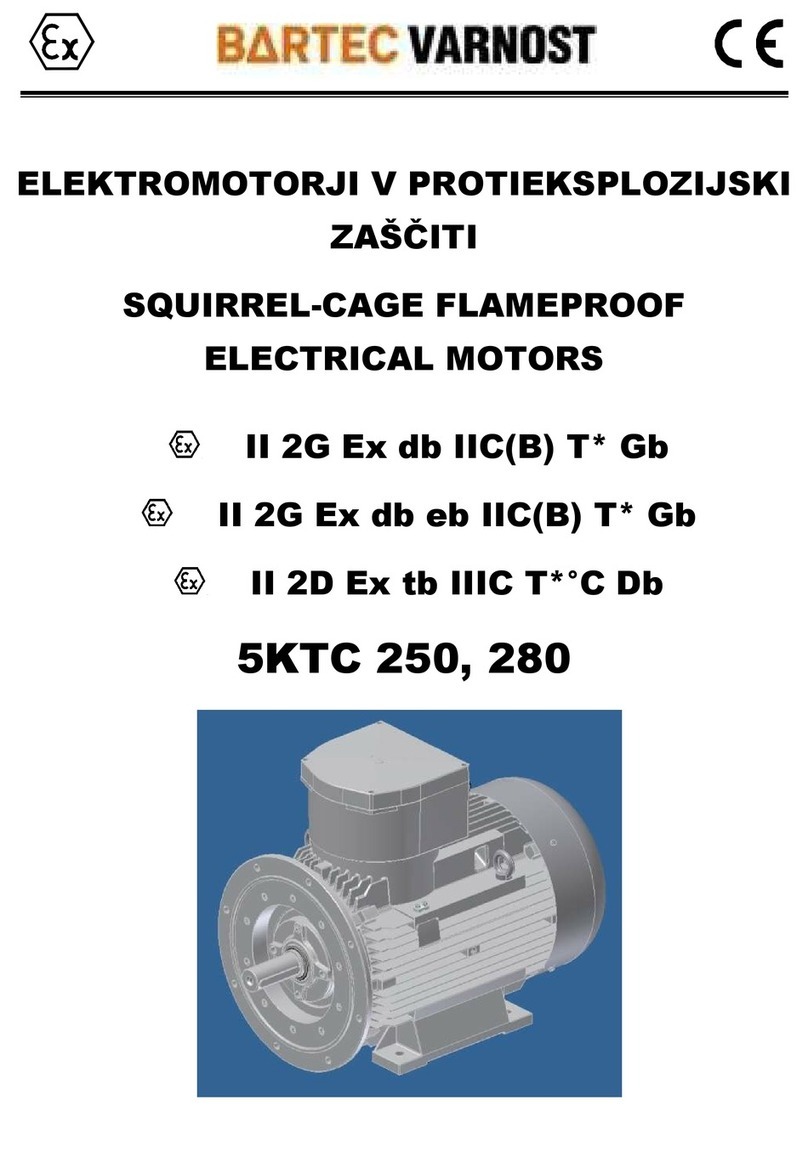 Bartec Varnost 5KTC 250 User manual