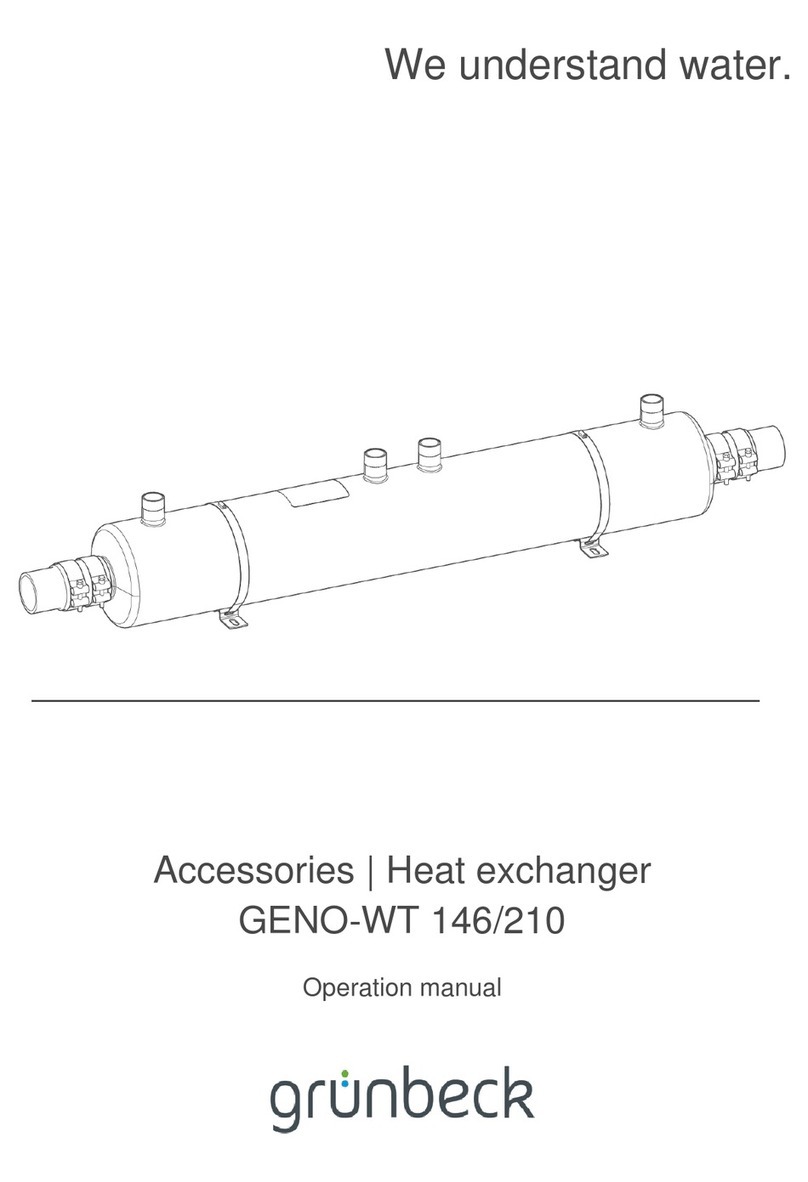 Grunbeck GENO-WT 146 Operation manual