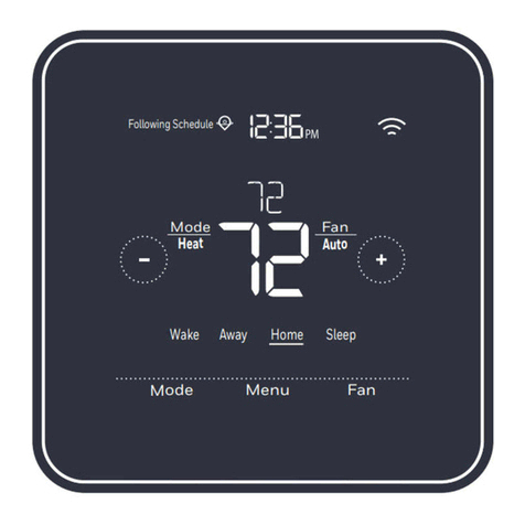 Honeywell Home Resideo T5+ RCHT8612WF2005 User manual