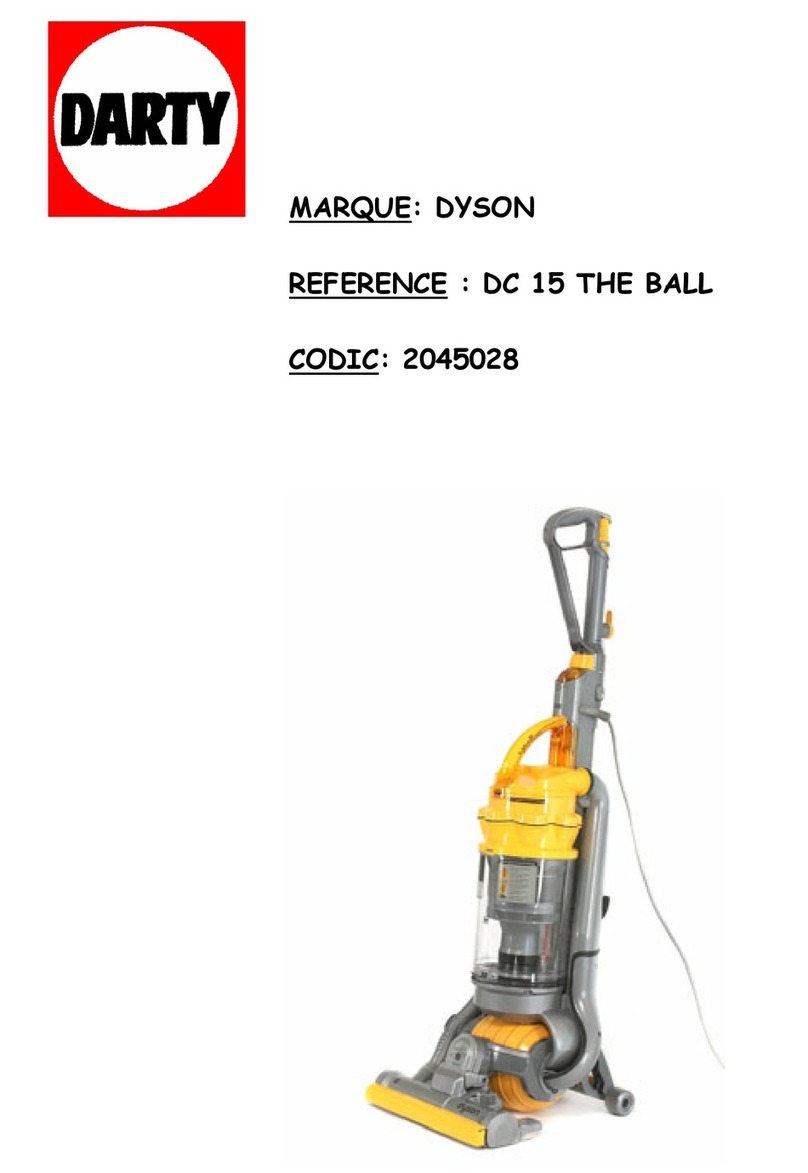 Dyson DC15 The Ball User manual