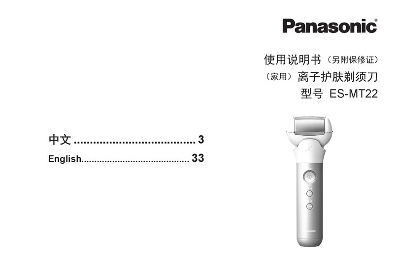 Panasonic ES-MT22 User manual