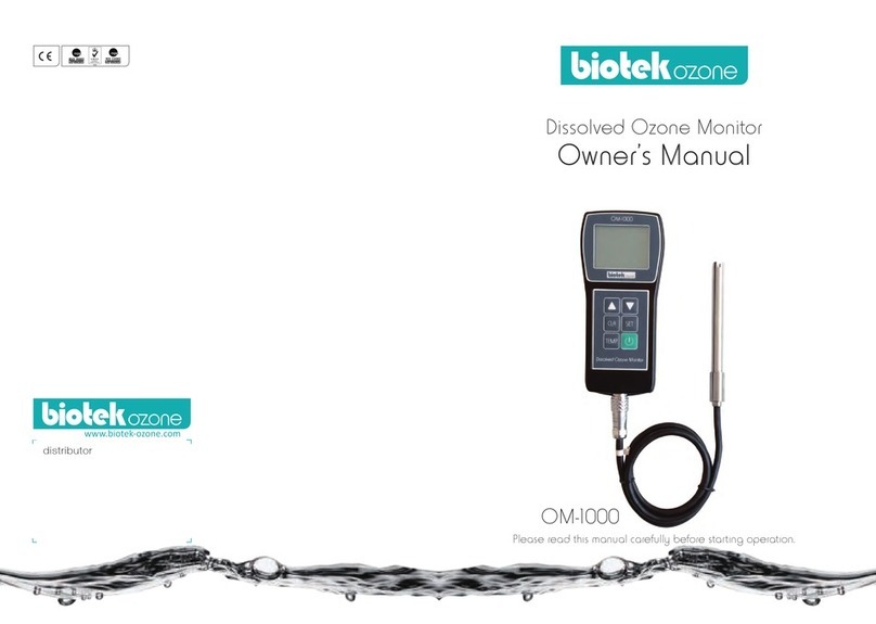 Bio-Tek OM-1000 User manual