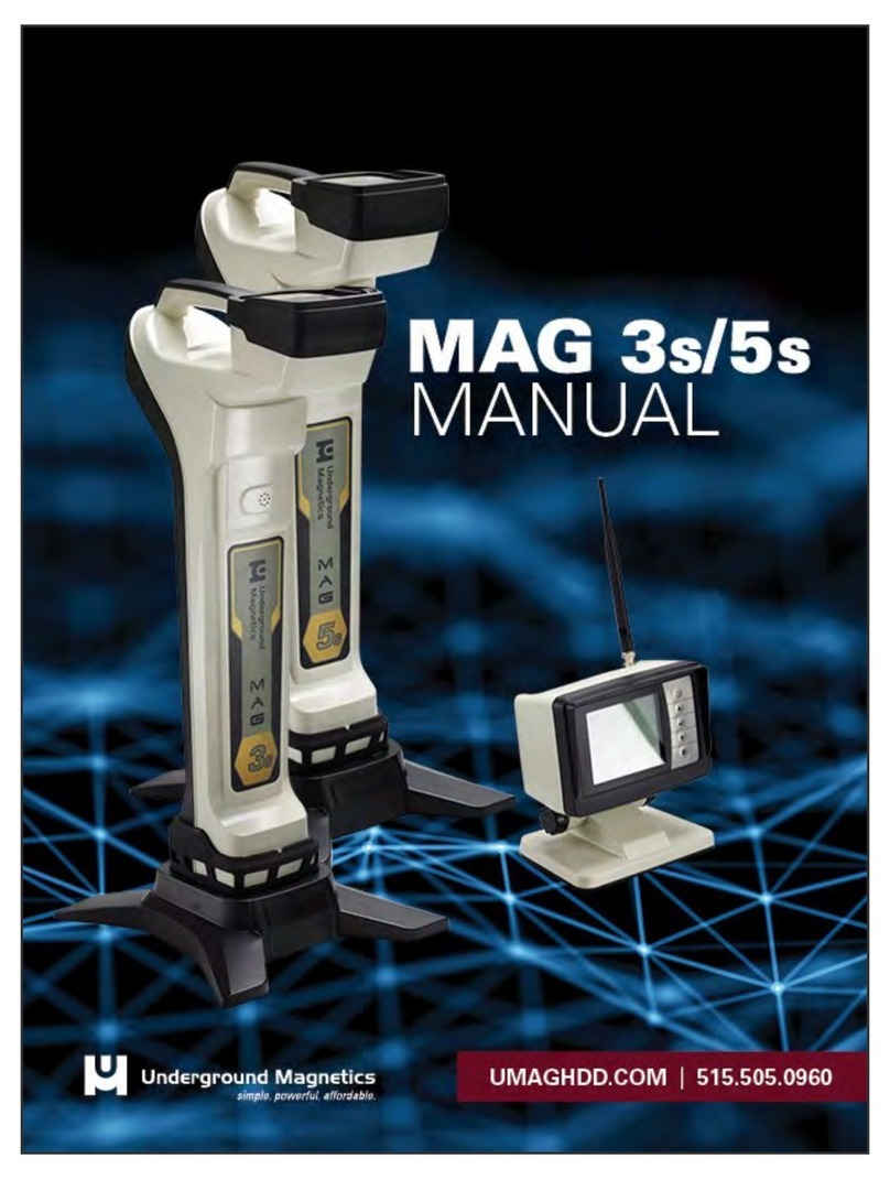 Underground Magnetics MAG 3S manual