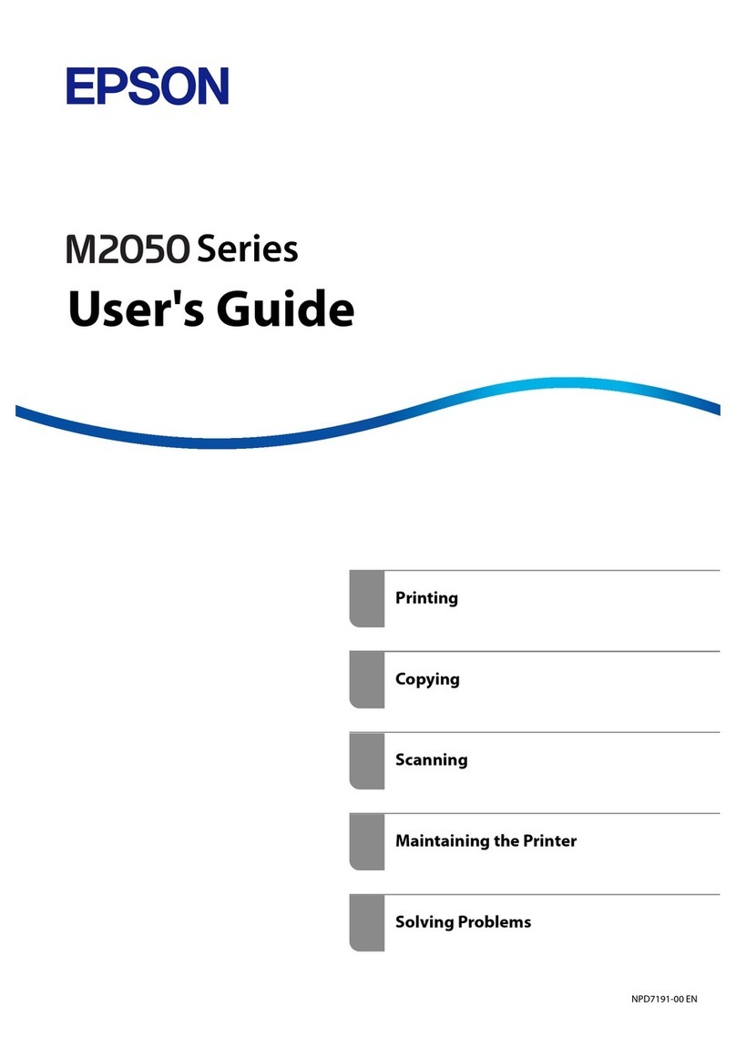 Epson M2050 Series User manual