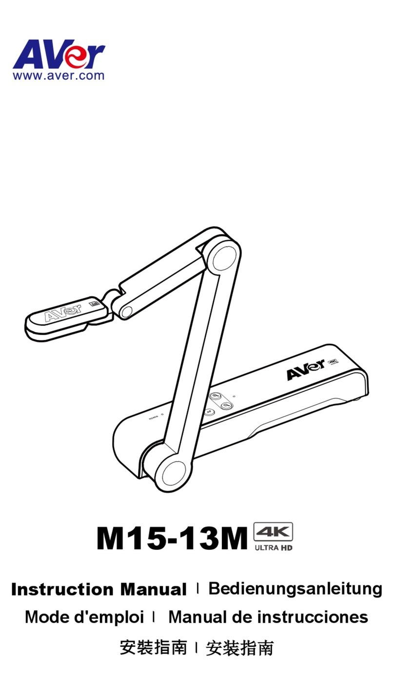 AVer M15-13M User manual AVer M15-13M User manual