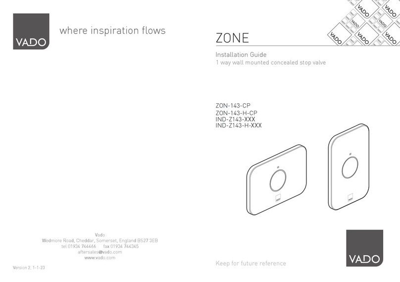 VADO IND-Z143 Series installation guide VADO IND-Z143 Series installation guide