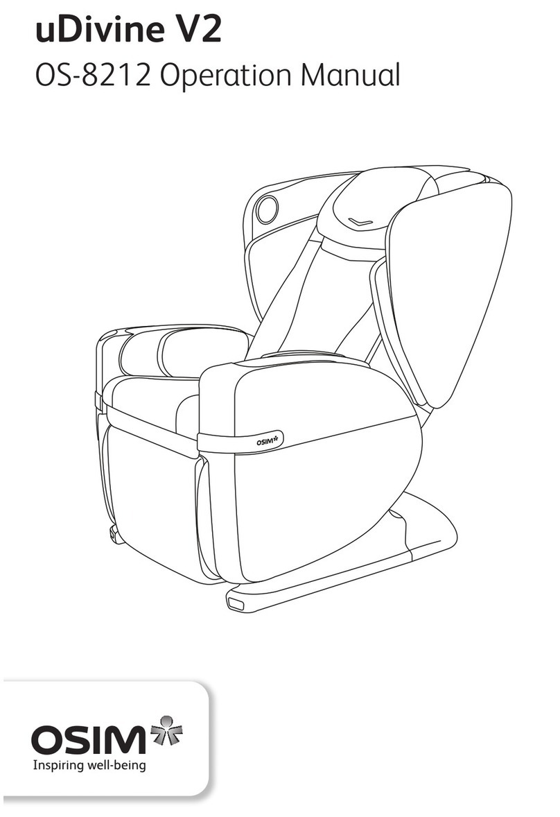 OSIM uDivine V2 User manual