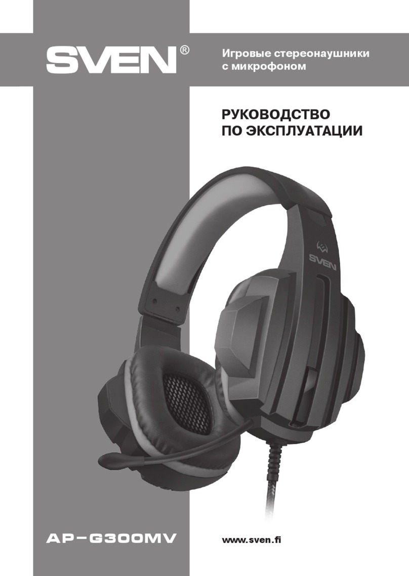 Sven AP-G300MV Operation manual