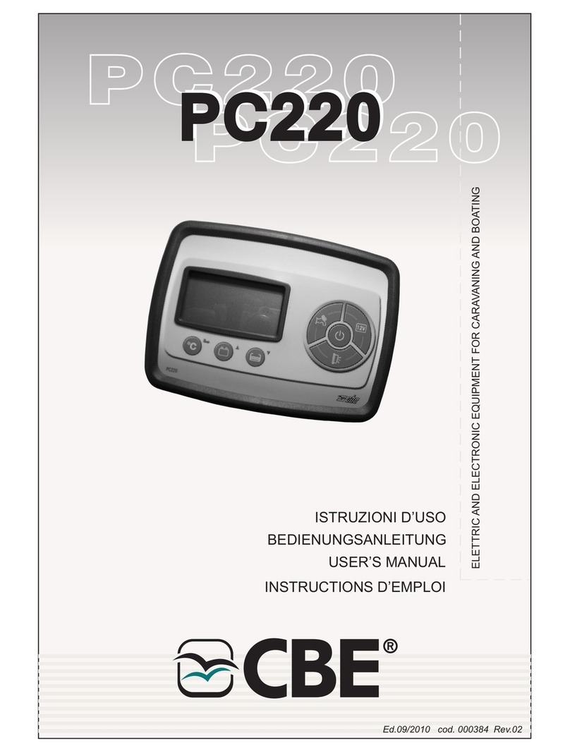 CBE PC220-ST user manual