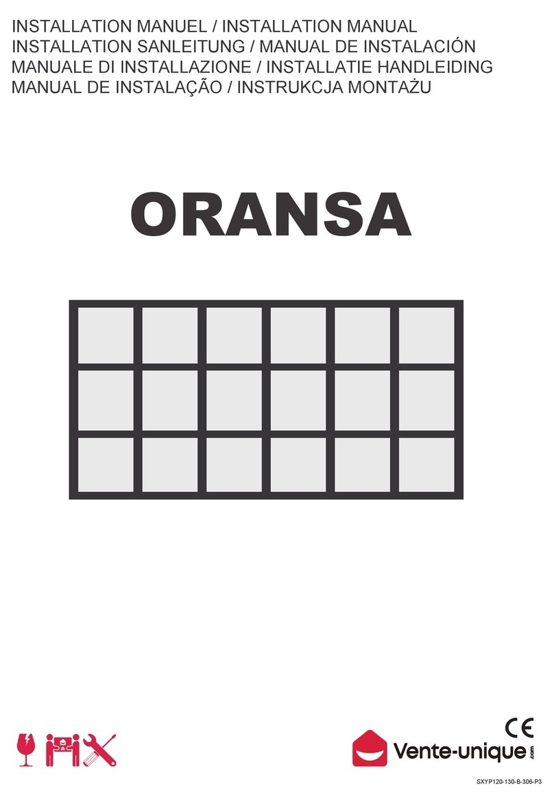 Vente Unique ORANSA User manual Vente Unique ORANSA User manual