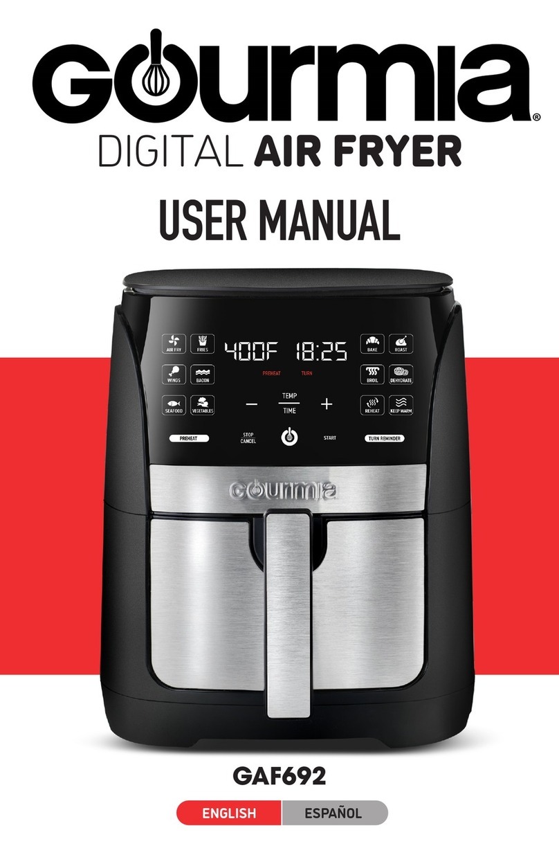Gourmia GAF692 User manual Gourmia GAF692 User manual